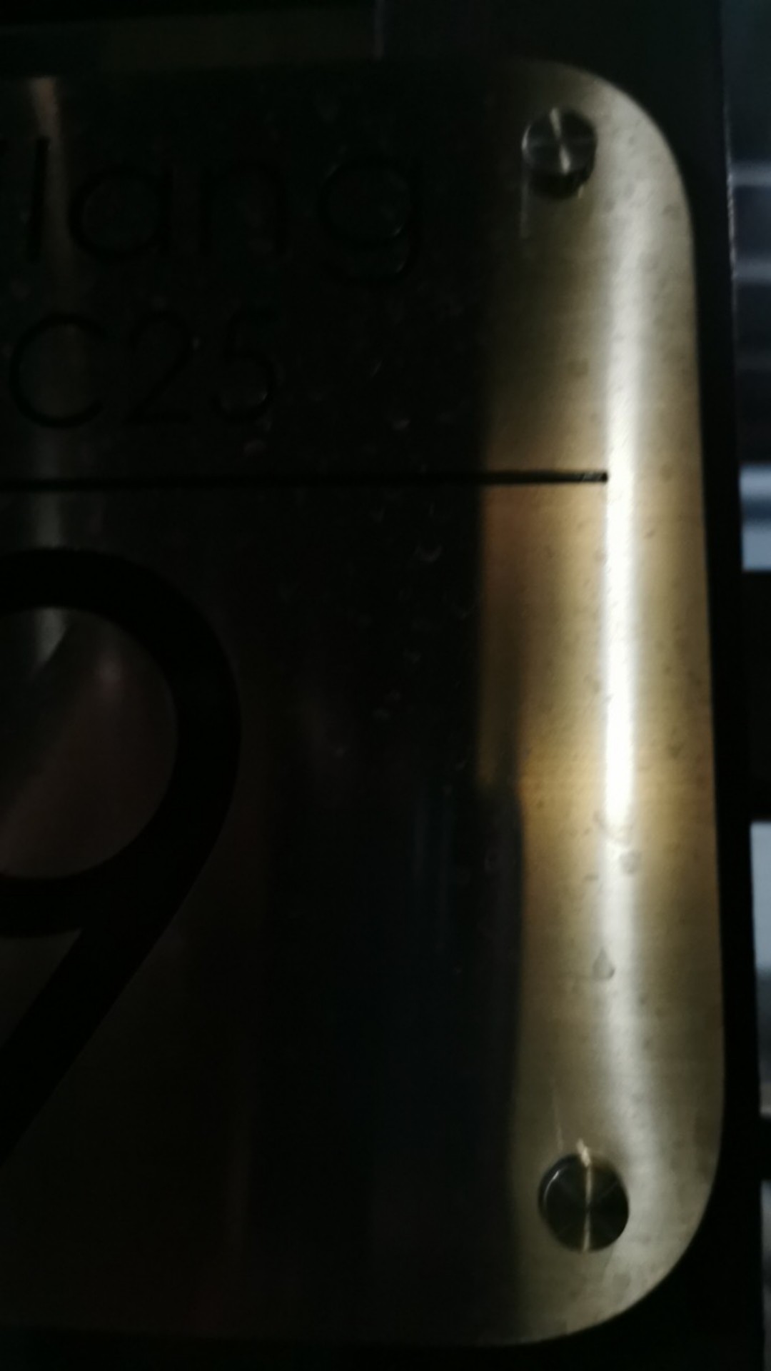 Nomor Rumah Stainless Steel Etching Uk 20x25cm