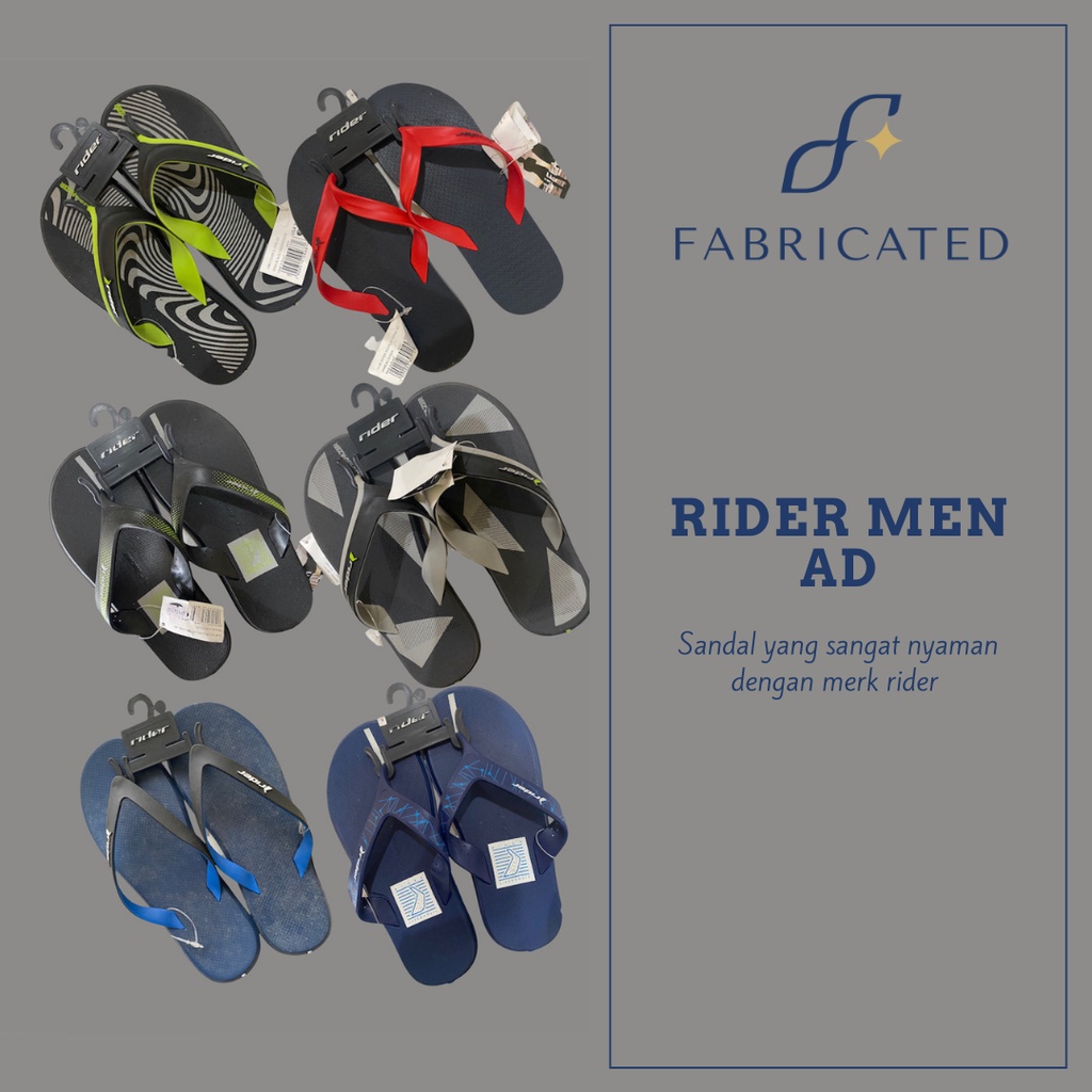 SANDAL IPANEMA RIDER FLIP FLOP / SANDAL PRIA RIDER / SANDAL JEPIT PRIA / SANDAL JEPIT RIDER FLIPFLOP