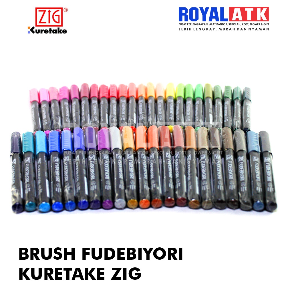 

Brush Pen Fudebiyori Kuretake ZIG / pcs