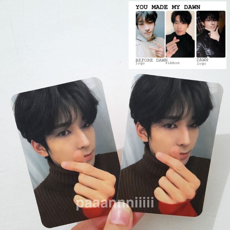 [BOOKED] photocard pc wonwoo ymmd you made my dawn