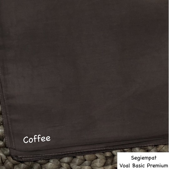 Godiva96 - UMAMA BASIC VOAL HIJAB / JILBAB MEDAN PART 1-U.BV. Coffee