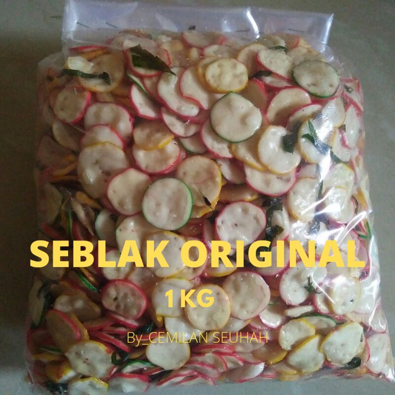 Seblak original daun jeruk isi 1kg