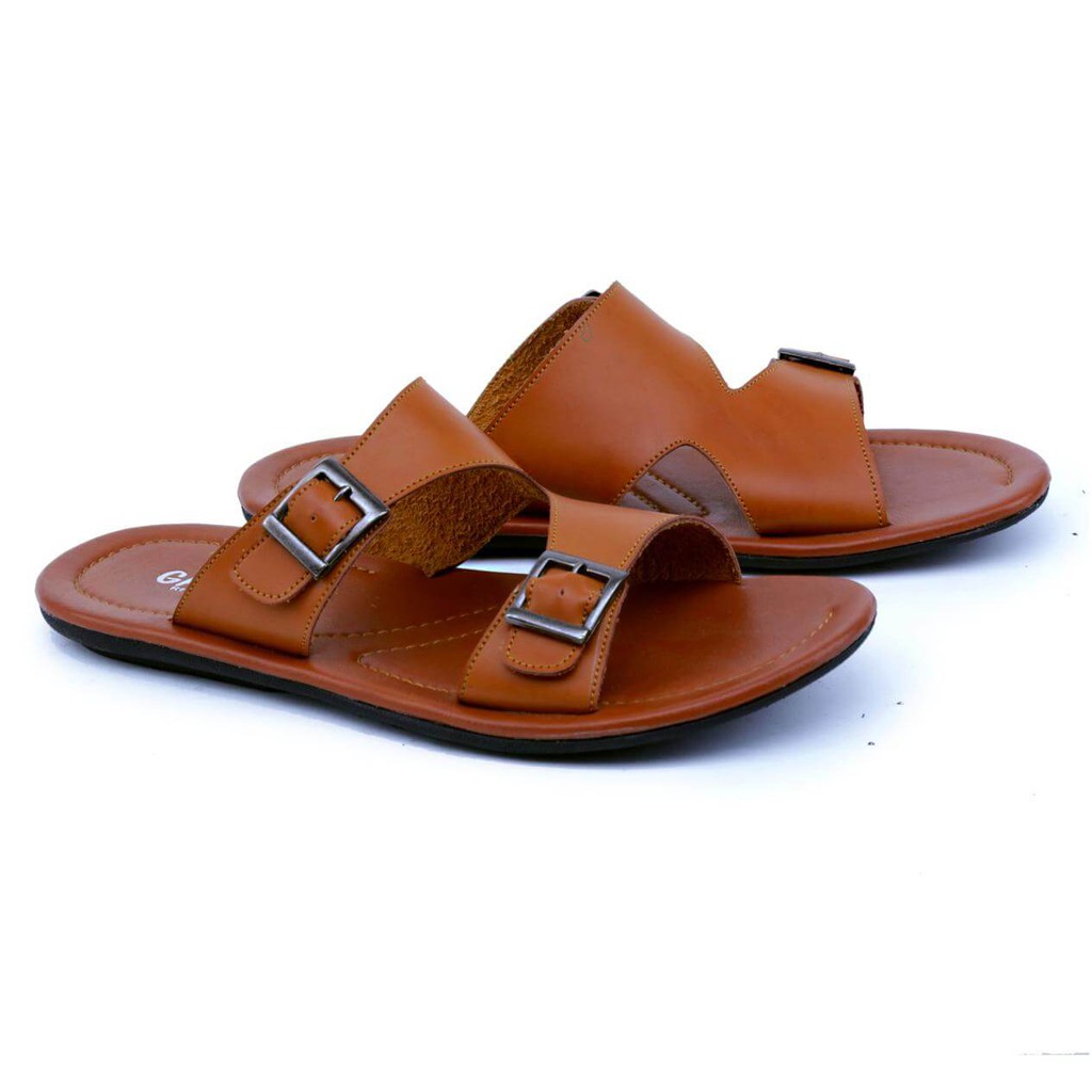 PROMO Sandal Flat / Kasual Pria - GNU 3422 Produk Asli - Garsel Shoes