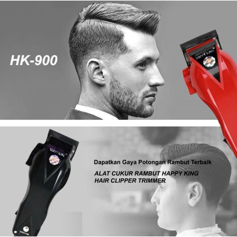 Alat Cukur Rambut HK-900 / Mesin Cukur Rambut 1 Set / Happy King Proclipper HK-900⭐ ICM ⭐