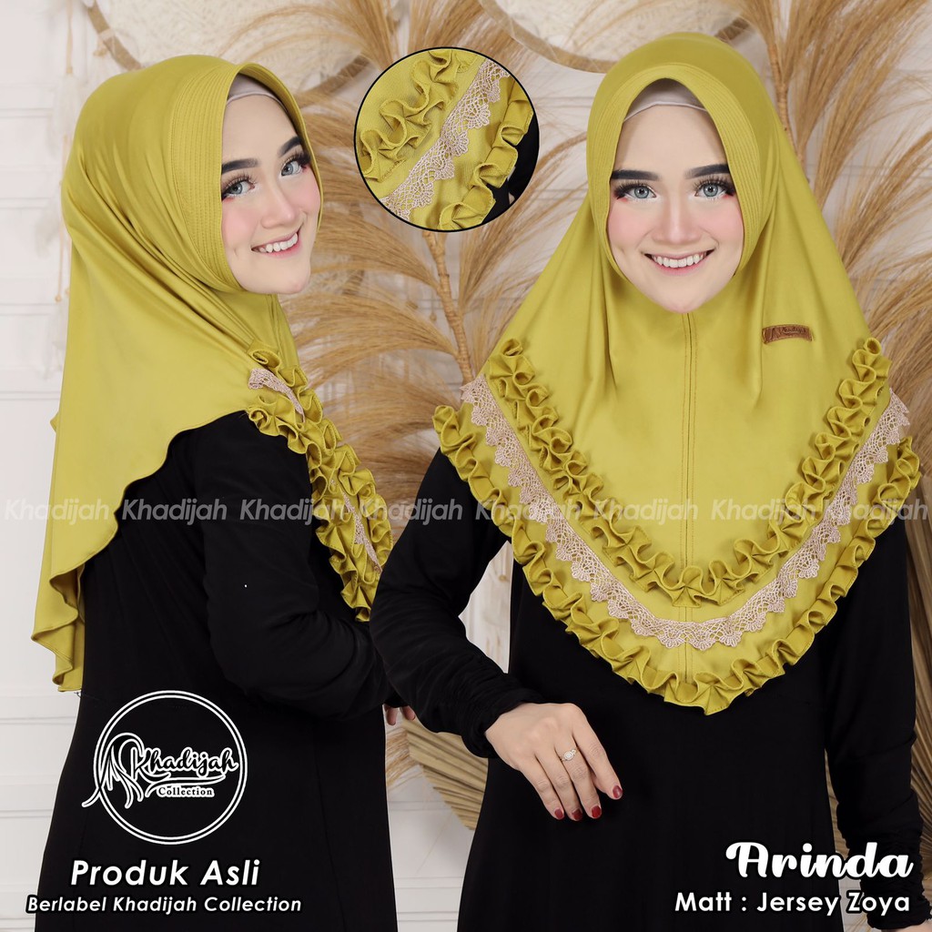 HIJAB INSTANT ARINDA ORI KHADIJAH ARETHA