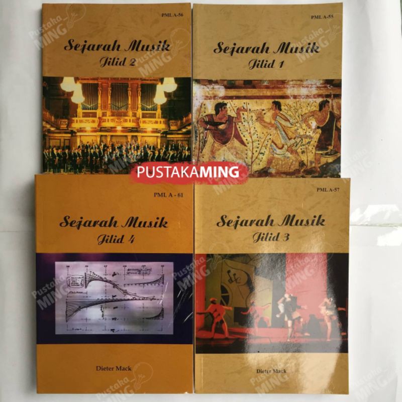 Paket Buku Sejarah Musik