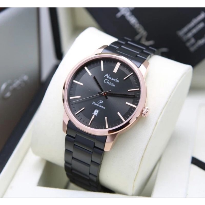Jam Tangan Pria Alexandre Christie Original AC1030MD