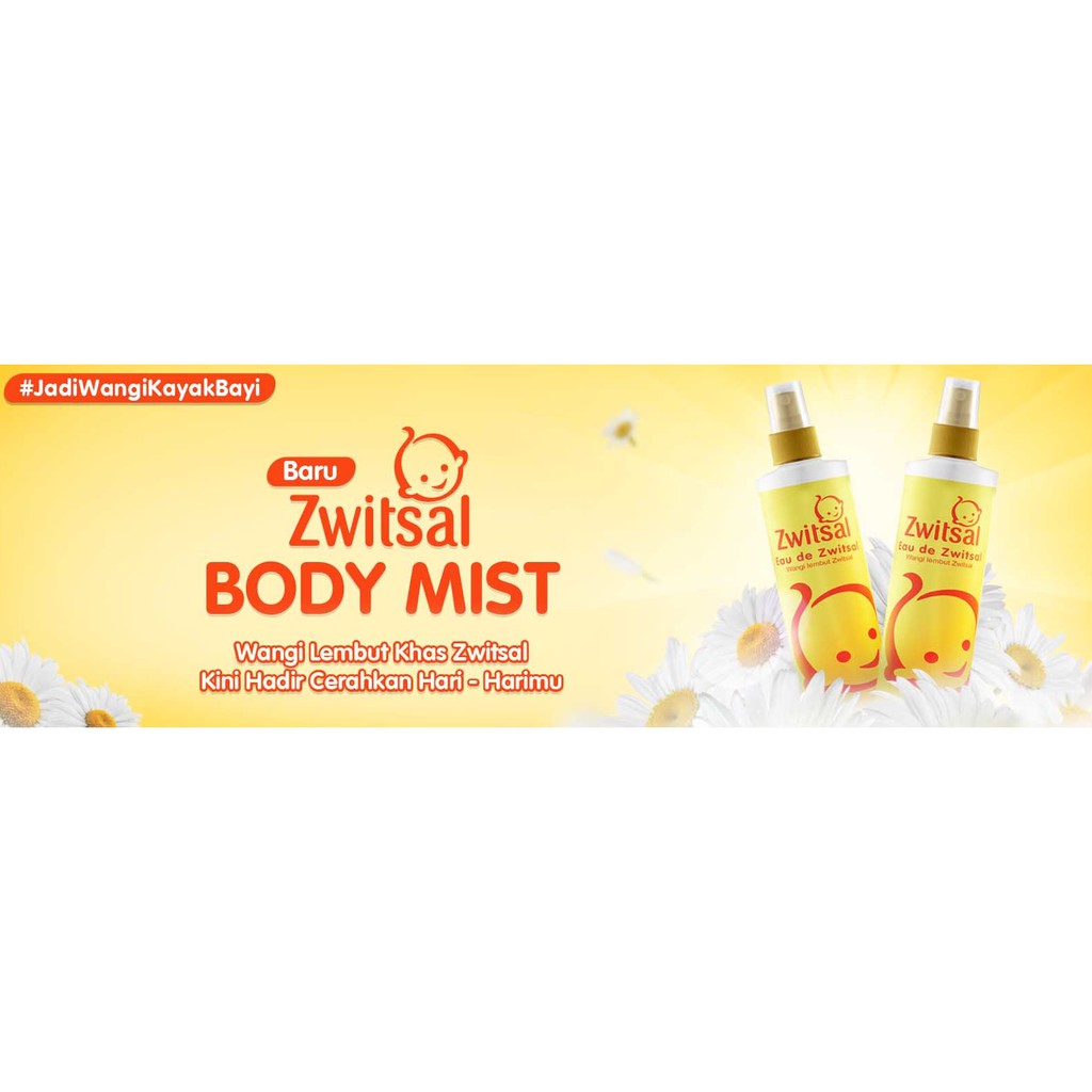 Zwitsal Eau De Toilette Body Mist 100Ml / Parfume