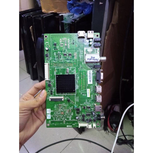 MAINBOARD TOSHIBA 55L3750VJ - MOTHERBOARD - MICOM - MOBO TV LED TOSHIBA 55L3750VJ