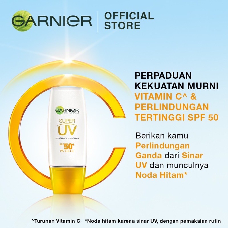 GARNIER SUNSCREEN SPF 50” 30ML