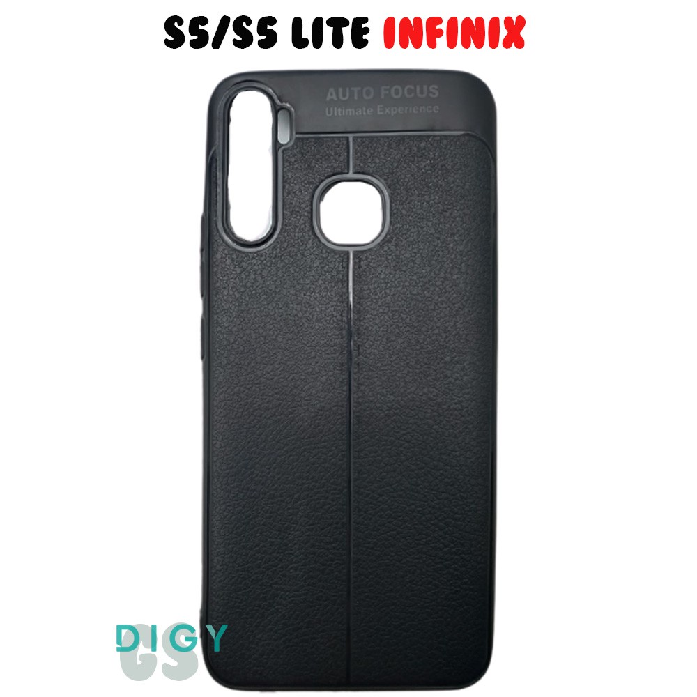 Casing INFINIX S5 / S5 LITE  NEW HOT SoftcaseLeather Auto Focus Original