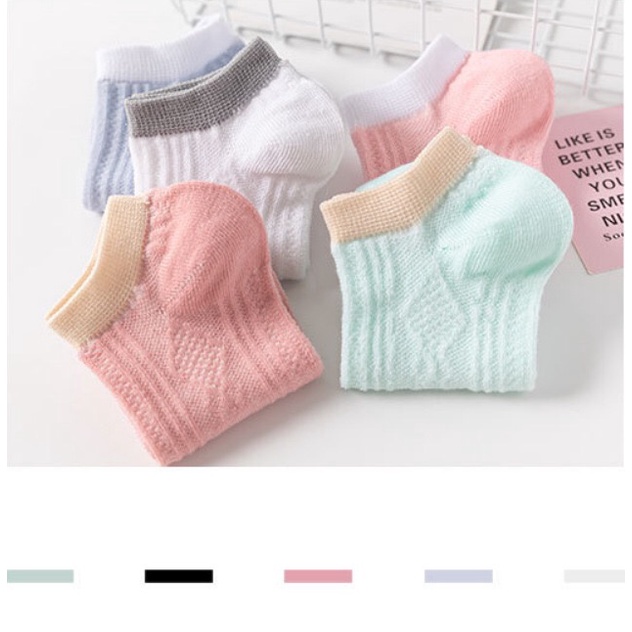 WJ1451 Kaos Kaki Wanita Polos Warna Kaki Kaki Pendek