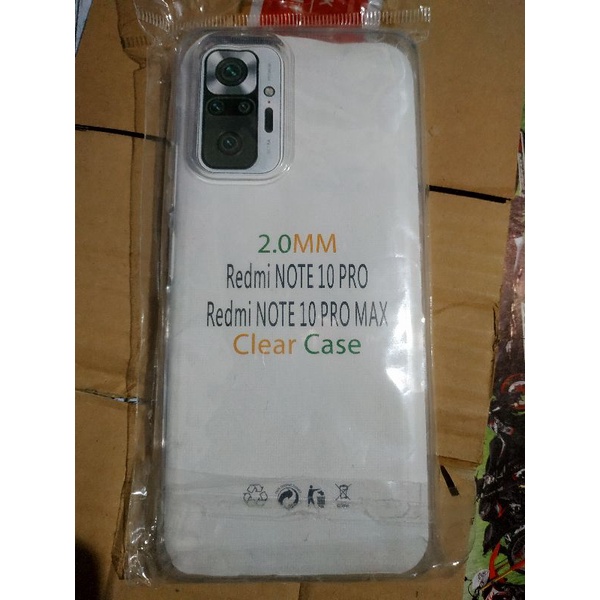 CLEAR CASE SOFT REDMI NOTE 10 PRO