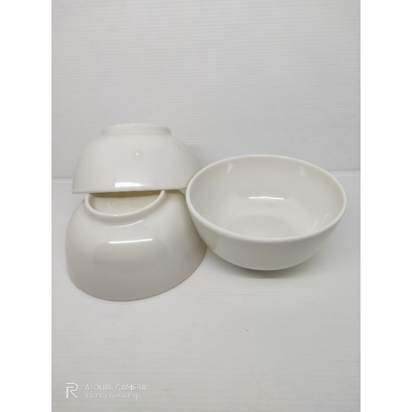 mangkok bulat unica 4,5" mangkok sup prasmanan mangkok melamin kecil