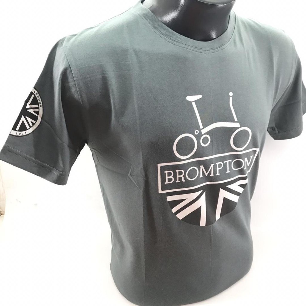 Kaos Unisex Abu-abu bike sepeda lipat