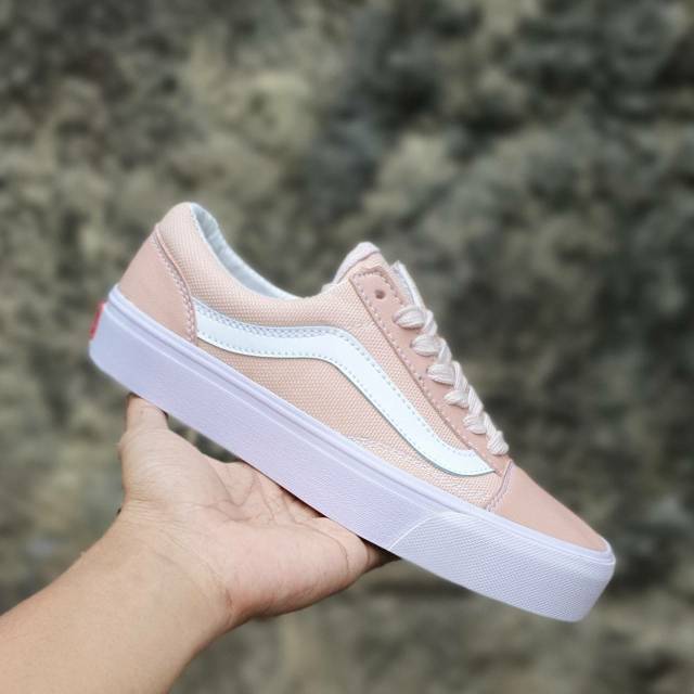 Vans oldskool blue pastel women