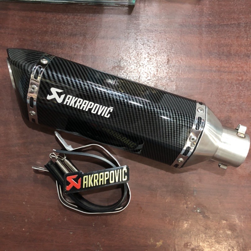 KNALPOT AKRAPOVIC IMPORT CARBON