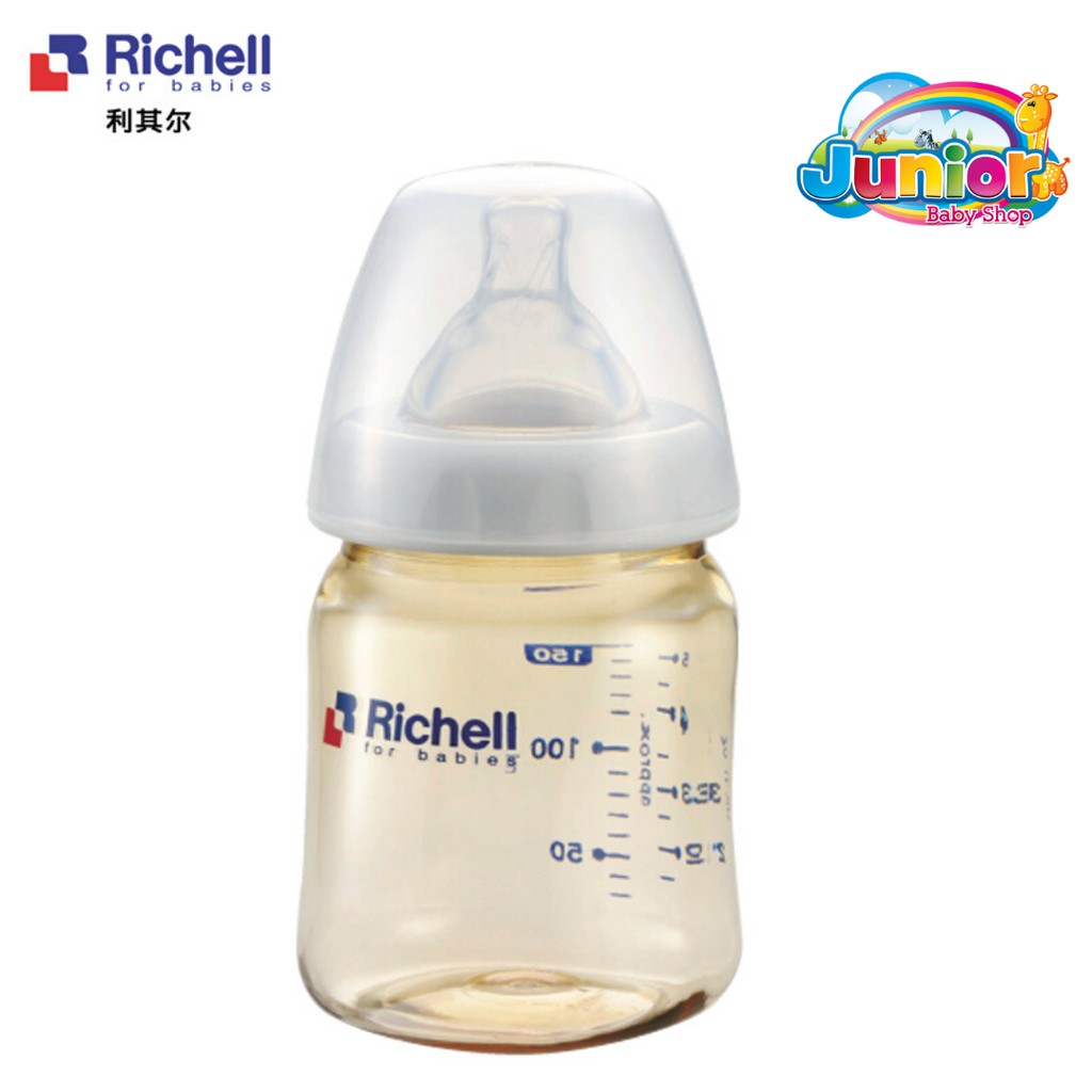 Richell Wide-neck Glass Bottle 150ml