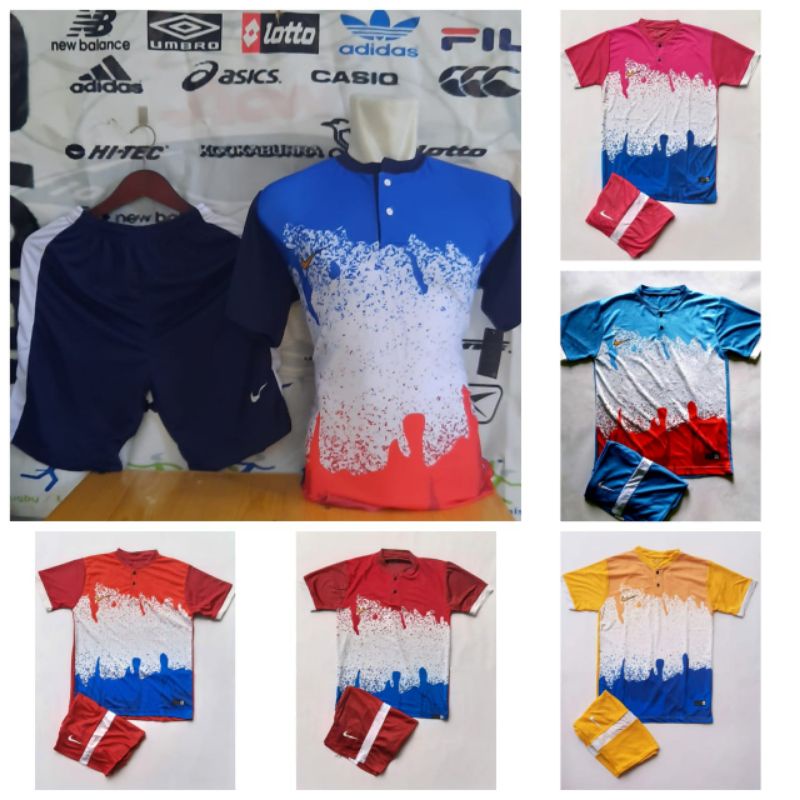 Setelan kaos futsal jersey bola kostum team murah