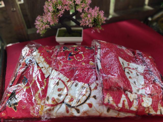 Qnunbatik Dress/terusan Batik Anak Perempuan Sabrina Daun Jaya