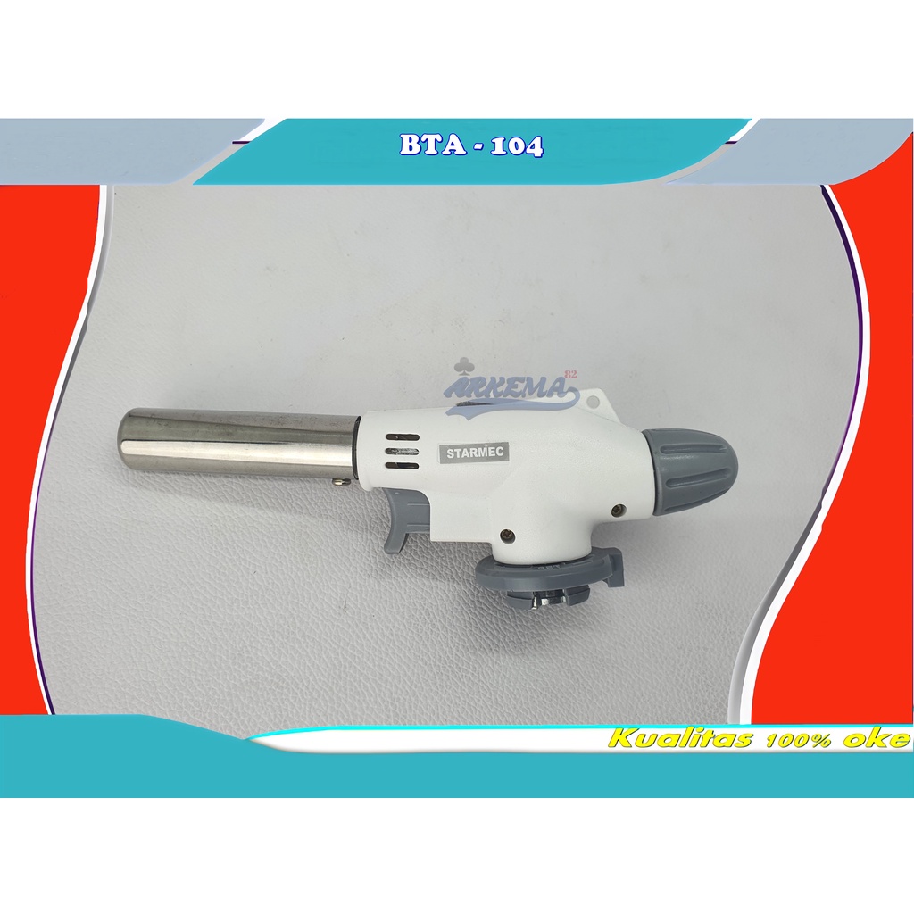 KEPALA LAS TORCH BTA-104 | GAS TABUNG KECIL | KEPALA HI COOK KEMPING | ALAT BAKAR MAKANAN / DAGING