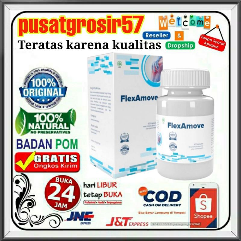 Flexamove asli obat anti sendi 100% original suplemen herbal flexamove nyeri sendi ampuh terjamin