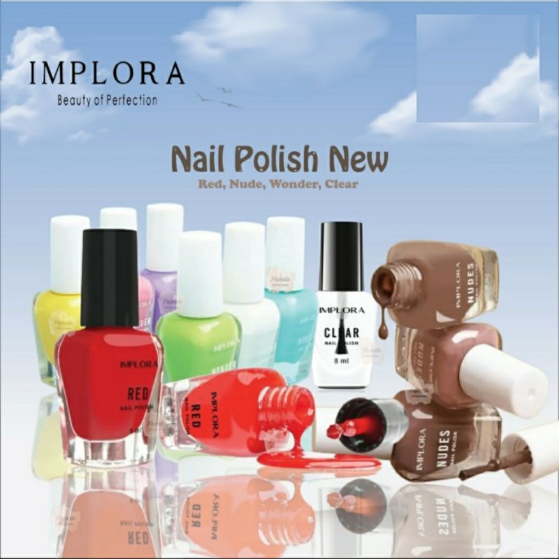 KUTEK IMPLORA | IMPLORA NAIL POLISH | BPOM | KUTEK NUDES | KUTEK RED | KUTEK WONDER | KUTEK BENING