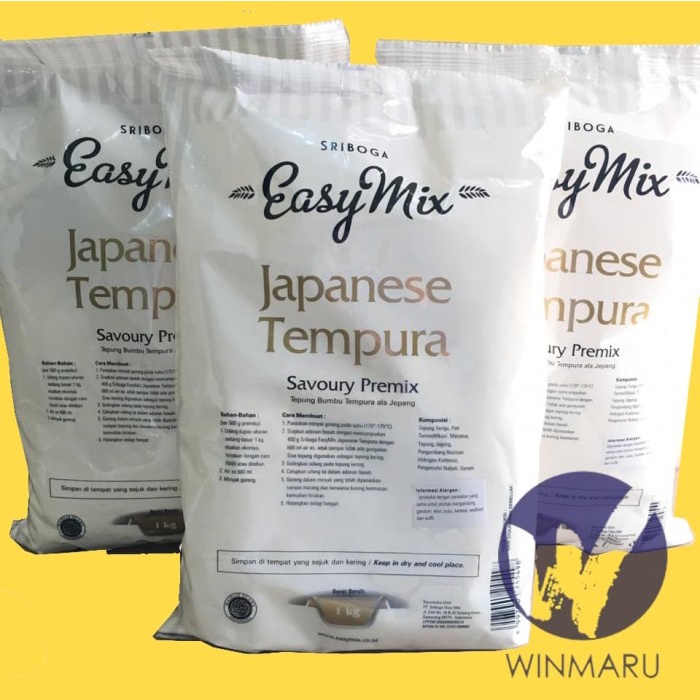 PROMO [COD] Tepung Tempura Sriboga Easymix - Japanese Tempura 1 Kg