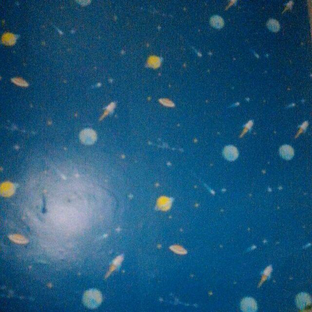 Wallpaper Planet- Wallpaper Kamar Anak- Wallpaper Bintang - Wallpaper Langit Kapal