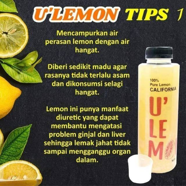 

ULemon sari lemon asli