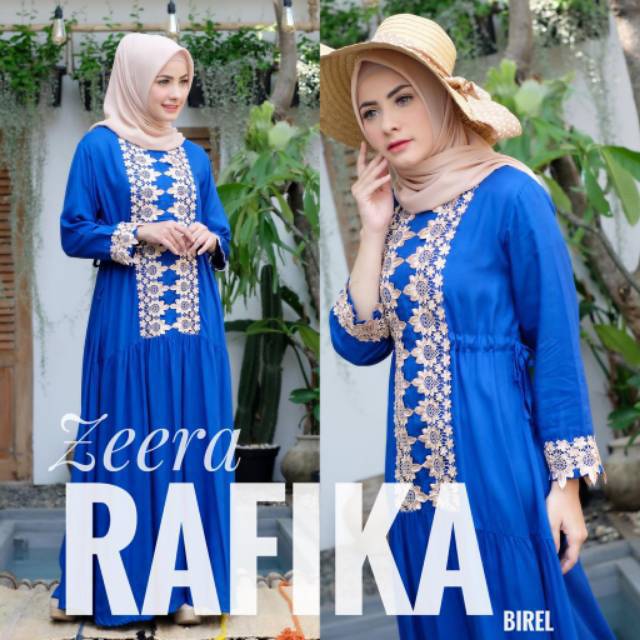 Daster arab ZEERA RAFIKA Clasic Dress Rayon Busui Original