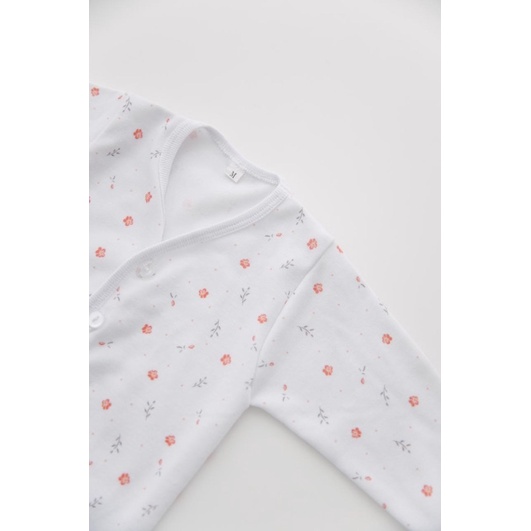 Cottonseeds Long Sleeve Pajamas Set Baju Tidur Bayi