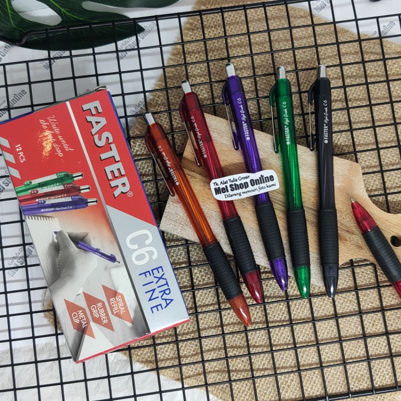 

Pulpen Faster C6 (BELI 12=GROSIR)