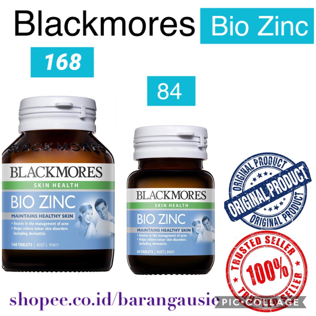 Blackmores Bio Zinc 168 Tablets - Discount Chemist