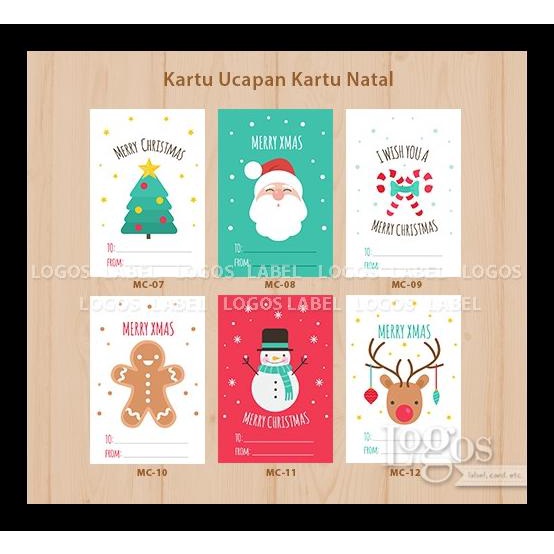 

CHRISTMAS CARD XMAS GREETING KARTU UCAPAN SELAMAT NATAL TAHUN BARU