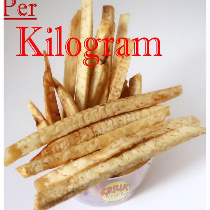 

Cemilan Stik Talas Original ( Curah / Kiloan ) Asli!
