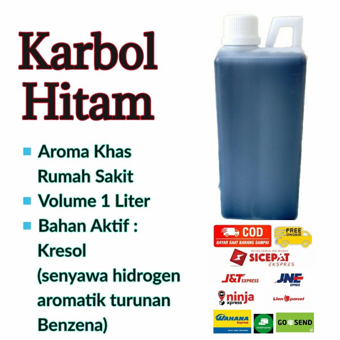 Karbol- Karbol Hitam, Karbol Rumah Sakit - Encer/Standar -Karbol.