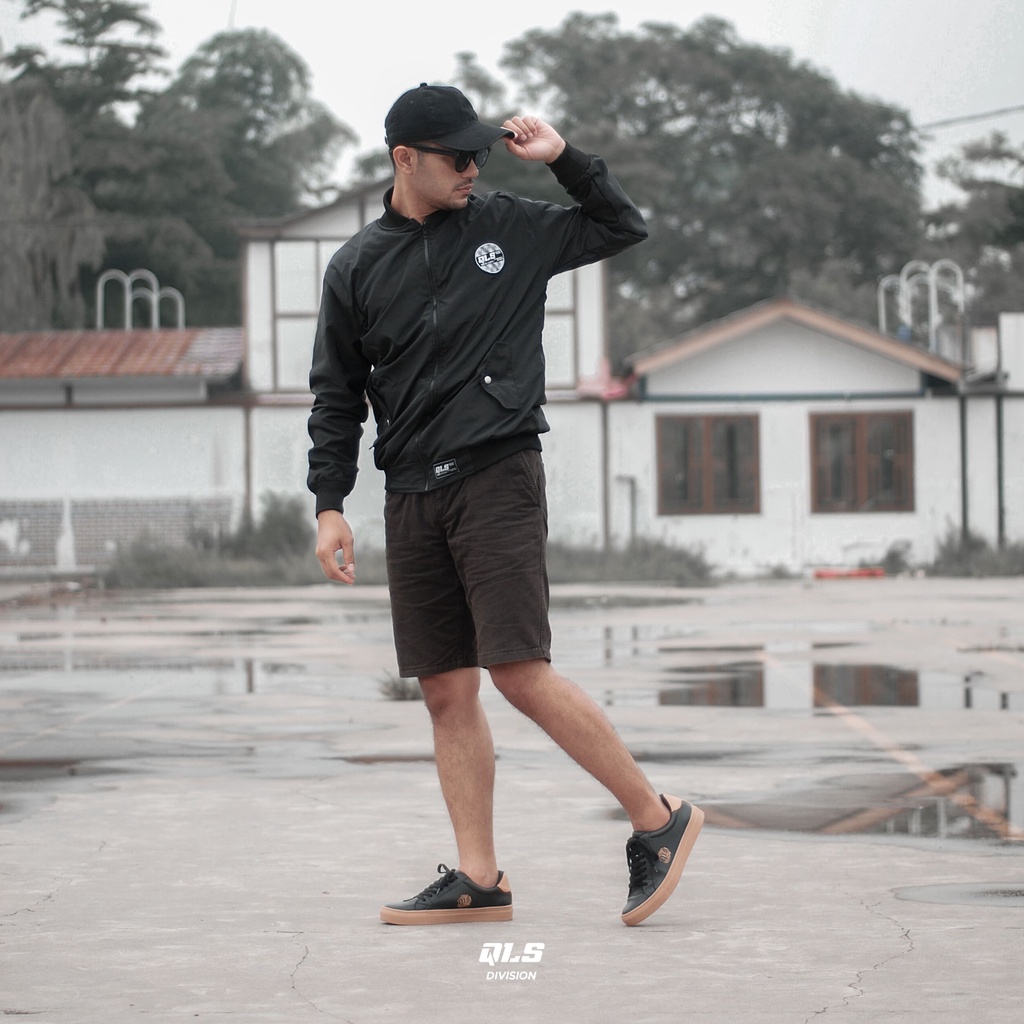 Jaket Parasut Bolak Balik Jaket Bomber Waterproof Jaket Pria