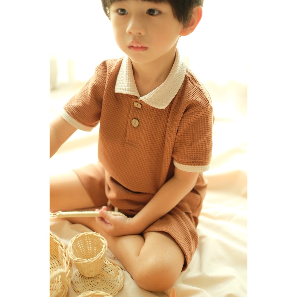 Bell &amp; Bo - Mavka Polo Set / Setelan Anak