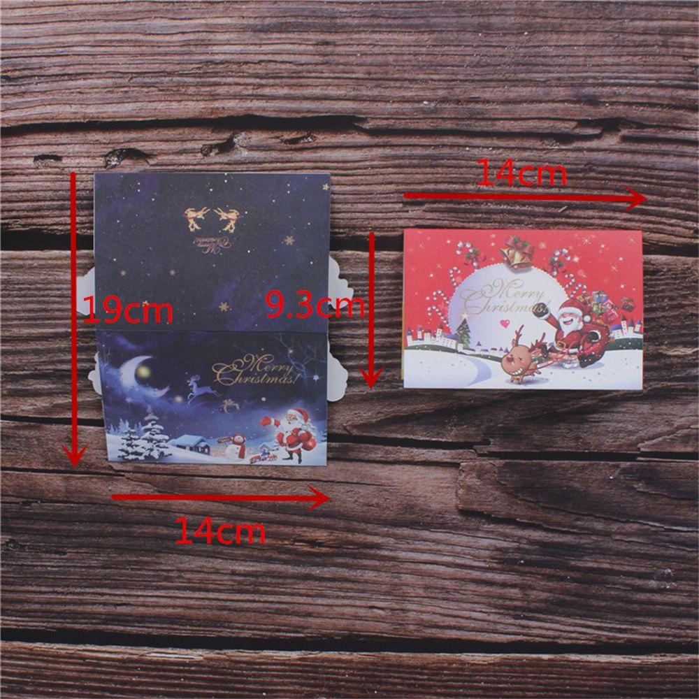 Solighter Kartu Ucapan Natal Manual DIY Amplop 3D Bronzing