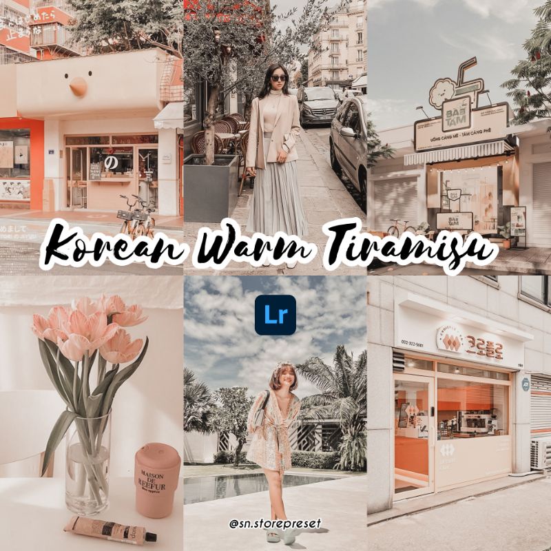 PRESET LIGHTROOM PREMIUM WARM TIRAMISU (IOS dan Android)