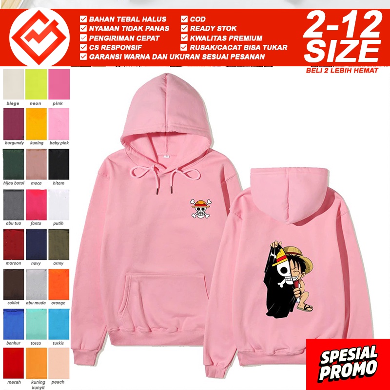 Jaket Hoodie Hudie Suwiter Sweater Hudy Hody Swetter Baju Anak Kecil Tanggung laki Perempuan Pria Wa