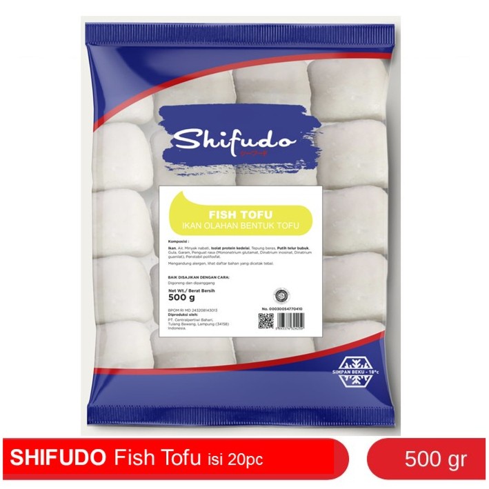 

SHIFUDO Fish Tofu 500gr