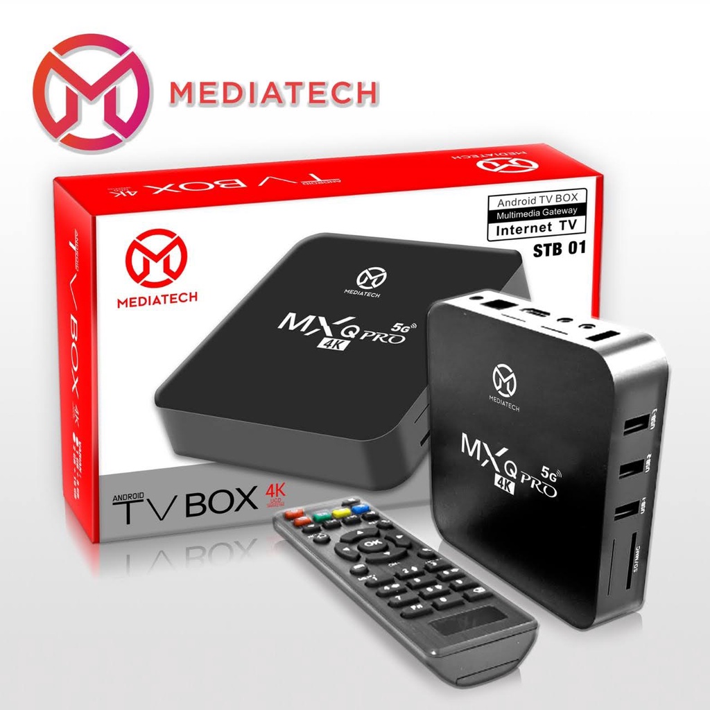 Mediatech TV BOX  MXQ Pro 4K 5G/UHD Smart TV Box  - 460202