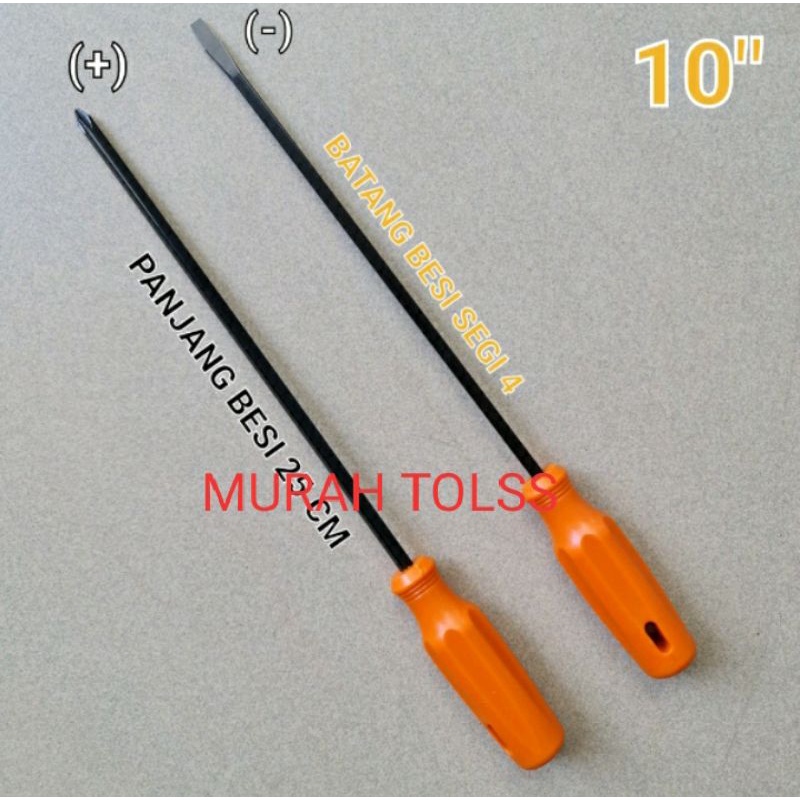 Jual OBENG OREN OBENG SETING UKURAN 12INC OBENG MIN PLES HARGA PER PIS ...