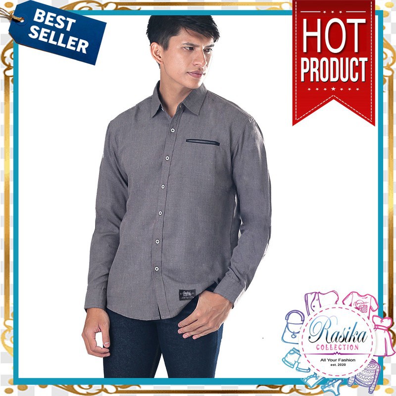 Pakaian Kemeja - Kemeja Casual - executive kantor - Pria SNO 765