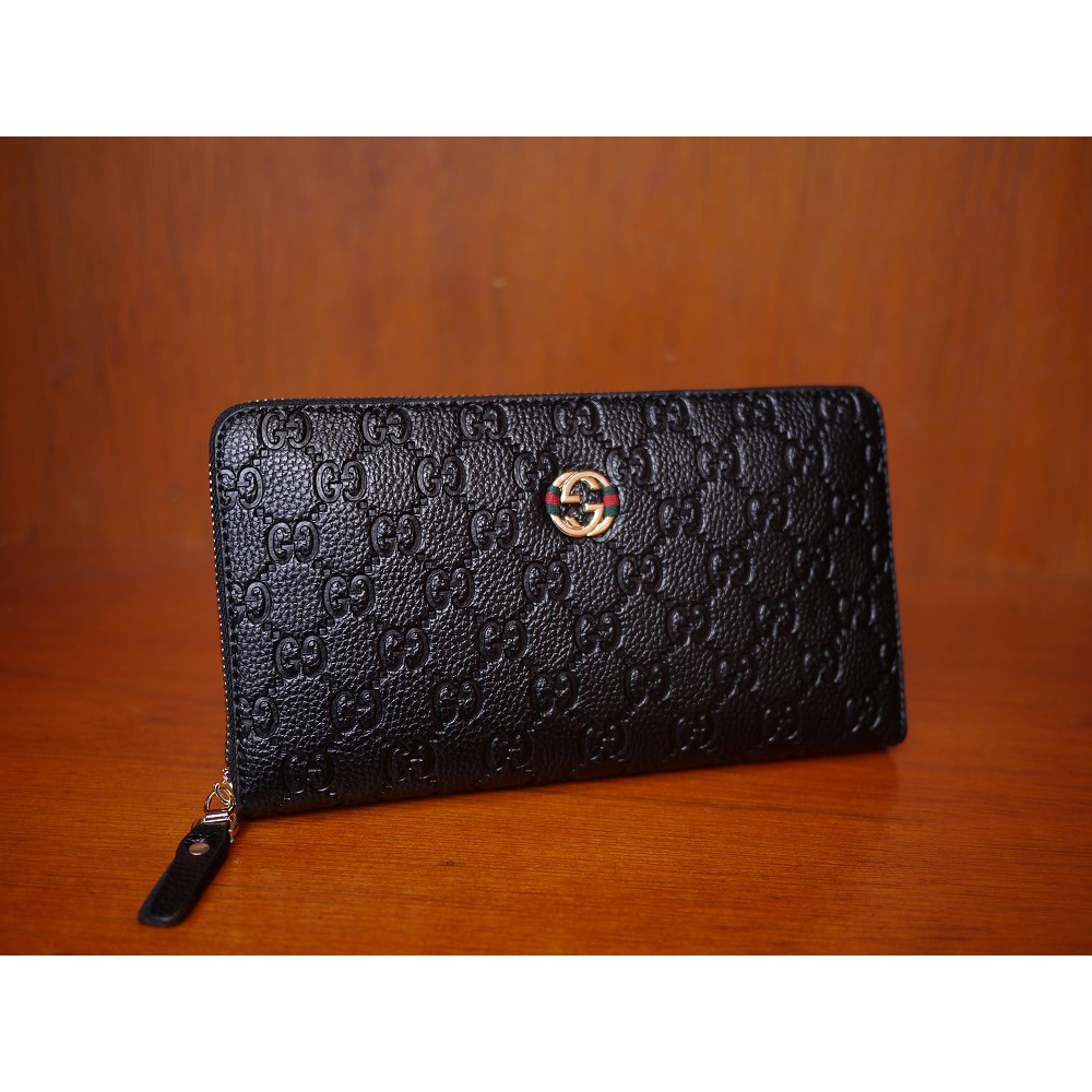 HANDBAG TAS TANGAN PRIA WANITA IMPORT BRANDED - GUCCI HB82047-2 BLACK