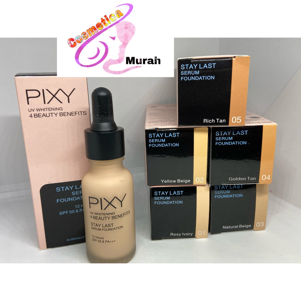 Pixy stay last serum foundation / serum foundation pixy stay last