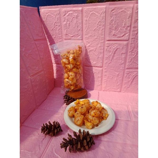 

Siomay kriuk pedas | jajanan snack|makanan ringan 100gr/250gr