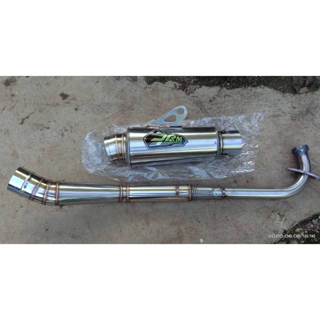 Knalpot racing JRM PNP Jupiter Z1 Vega smash C70 Supra dll